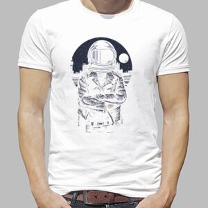 Camiseta Blanca Unisex Thumbnail