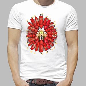 Camiseta Blanca Unisex Thumbnail