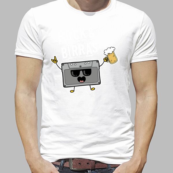 Camiseta Blanca Unisex Thumbnail