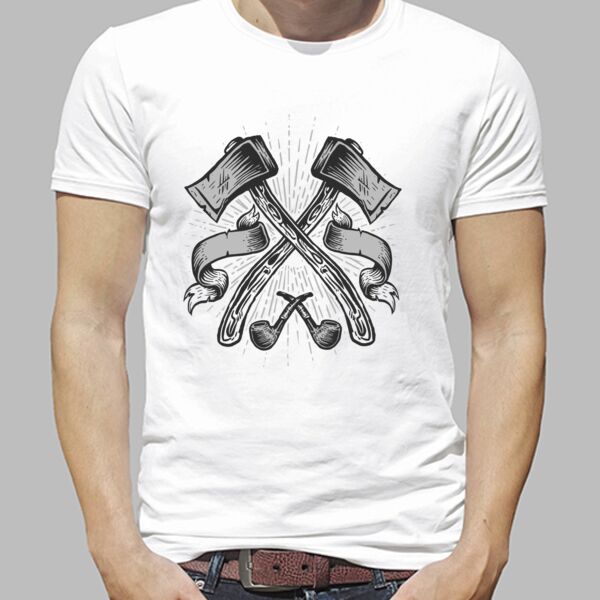 Camiseta Blanca Unisex Thumbnail