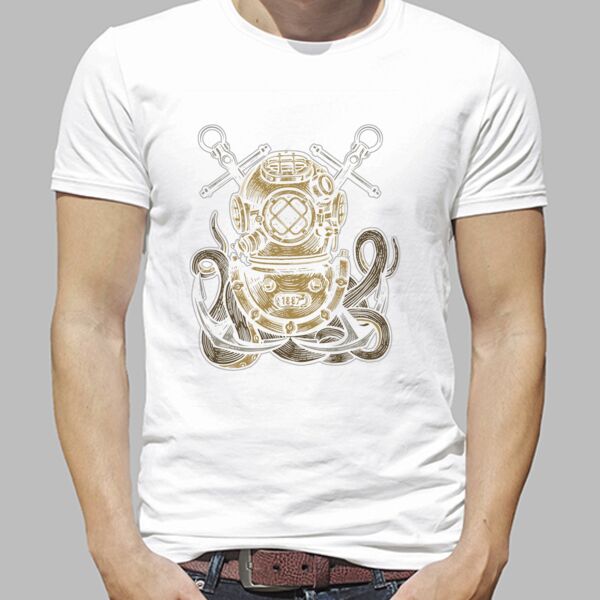 Camiseta Blanca Unisex Thumbnail