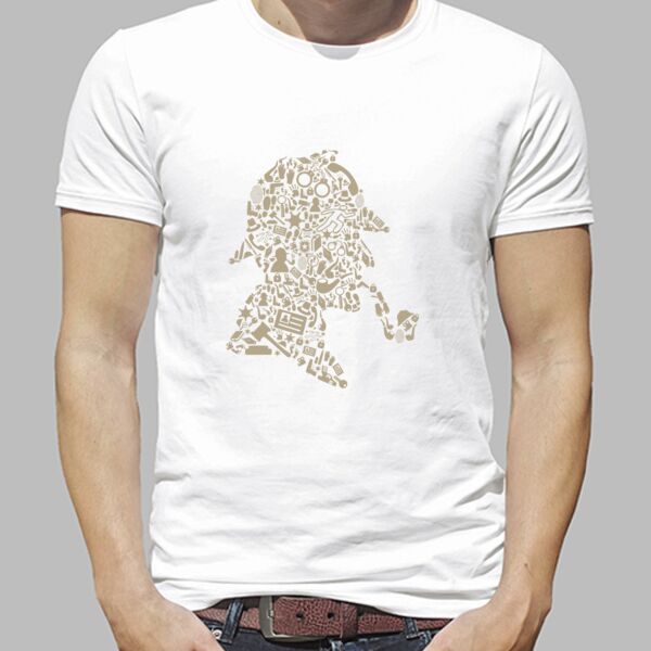 Camiseta Blanca Unisex Thumbnail