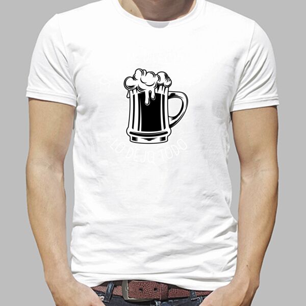 Camiseta Blanca Unisex Thumbnail