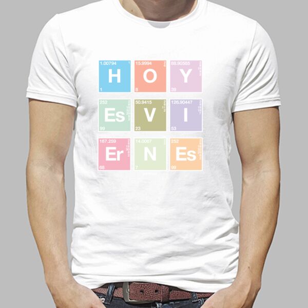 Camiseta Blanca Unisex Thumbnail