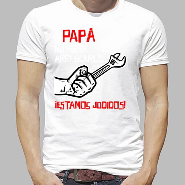 Camiseta Blanca Unisex Thumbnail